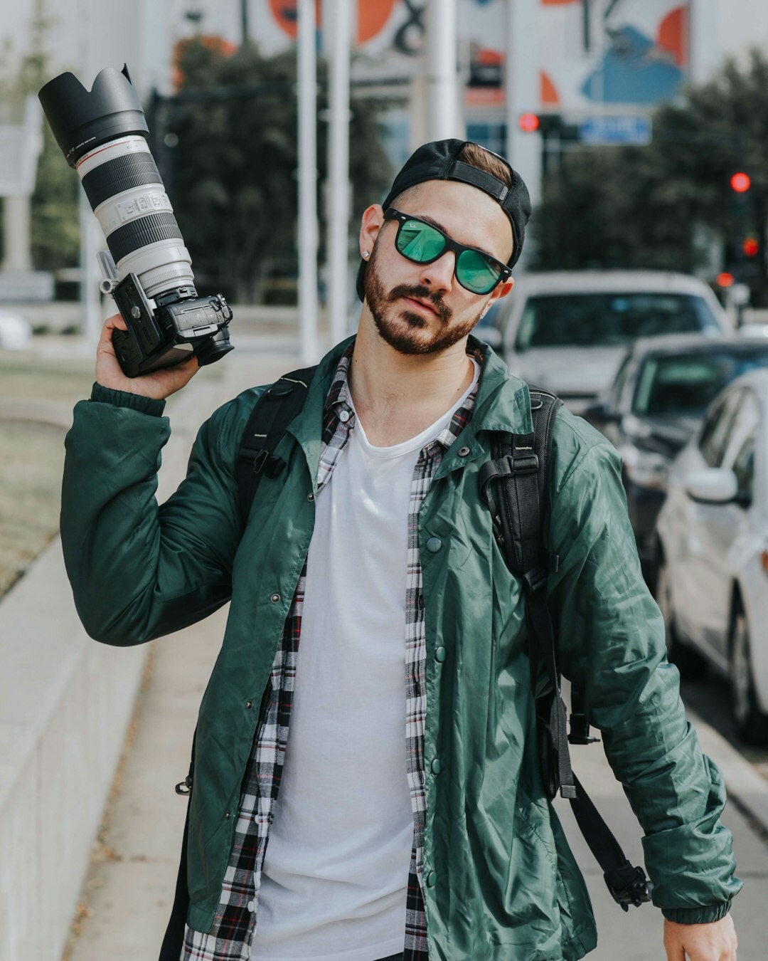 photographer on the road