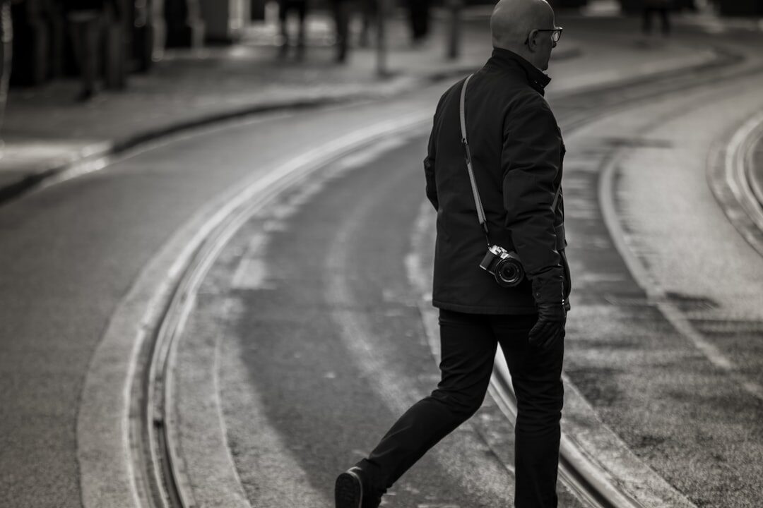 documentary photographer on street