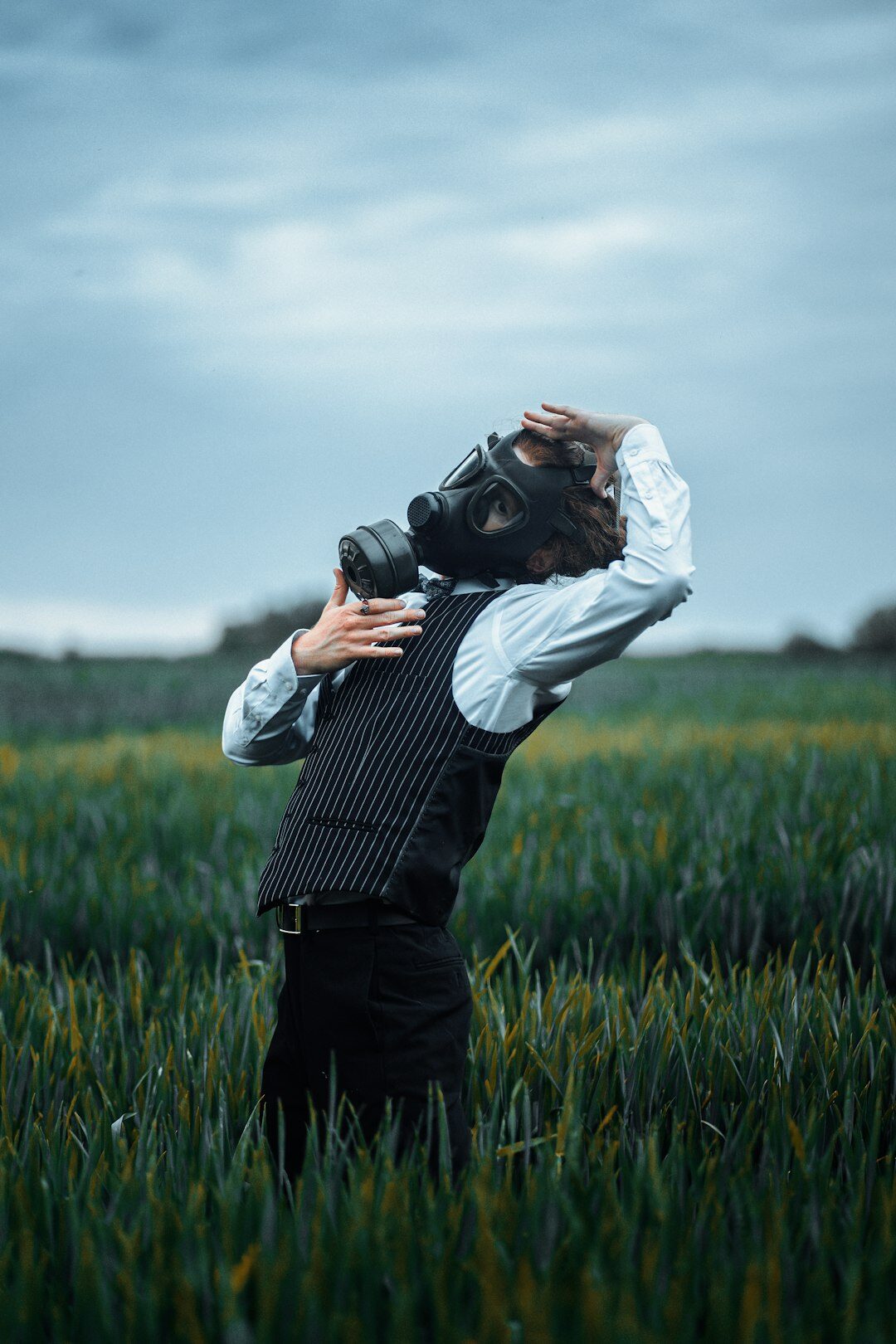 documentary photographer in field